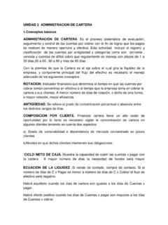 UNIDAD 3 ADMINISTRACION DE CARTERA 1 ... - …