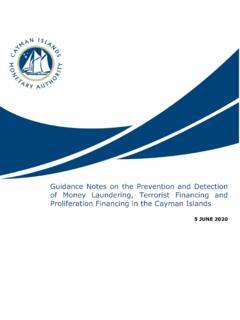 Guidance Notes on the Prevention ... - Cayman Islands dollar