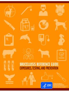 Brucellosis Reference Guide: Exposures, Testing and …