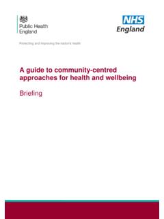 A guide to community-centred approaches for health and ...
