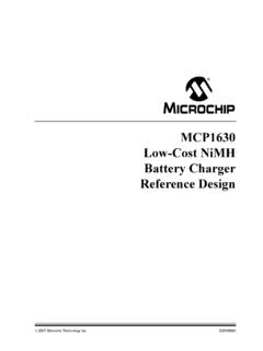 MCP1630 Low-Cost NiMH Battery Charger …
