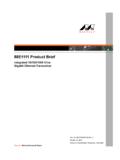 88E1111 Product Brief - Marvell Technology Group
