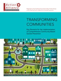 Transforming Communities Key Elements for the ...