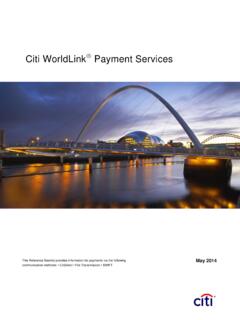 Citi WorldLink Payment Services