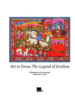Art in Focus: The Legend of Krishna - Asian Art Museum