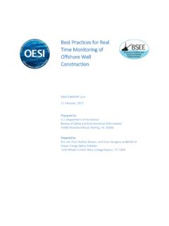 Best Practices for Real Time Monitoring of Offshore Well ...