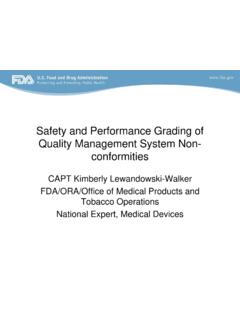 Safety and Performance Grading of Quality …