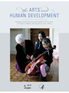 theARTS and HUMAN DEVELOPMENT - National …