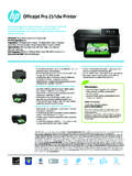Officejet Pro 251dw Printer - hp.com