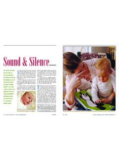 Sound &amp; Silence: A Mother shares the twists and …