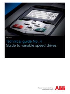 ABB drives - Technical guide No. 4, Guide to …