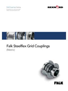 Falk Steelflex Grid Couplings - Rexnord.eu