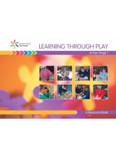 (PDF) Key Stage 1, Learning Through Play - Curriculum