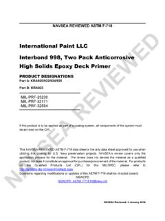 International Paint LLC Interbond 998, Two Pack ...