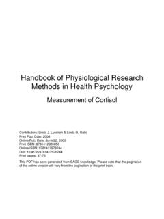 Handbook of Physiological Research Methods in Health ...