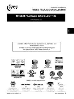 Rheem Package Gas/Electric Rooftop - Pro Aire Design