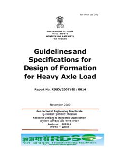 Guidelines &amp; Specification of Formation Design for Heavy ...
