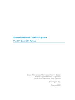 Shared National Credit Program