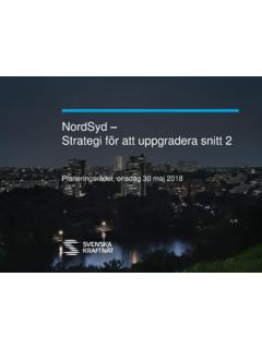 NordSyd Strategi f&#246;r att uppgradera snitt 2 - svk.se