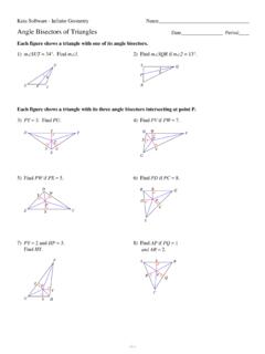 5-Angle Bisectors of Triangles - cdn.kutasoftware.com