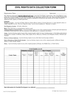 CIVIL RIGHTS DATA COLLECTION FORM - newmexicokids.org