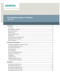 NX Installation Guide for Windows - Siemens