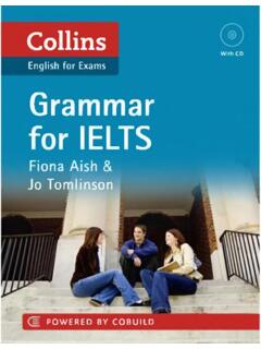 English for Exams Grammar for IELTS