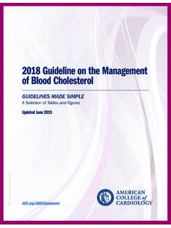 2018 Guideline on the Management of Blood Cholesterol