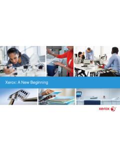 Xerox: A New Beginning - Xerox News and Information