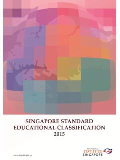 STATISTICS SINGAPORE - Singapore Standard Educational ...