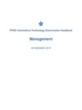 FFIEC IT Examination Handbook Management Booklet