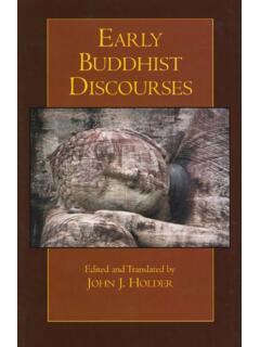 Early Buddhist Discourses - A Handful of Leaves