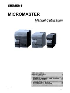 MICROMASTER - metris-automation.com