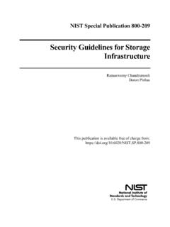 Security Guidelines for Storage Infrastructure