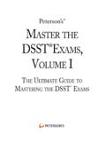 Master the Dsst exaMs VoluMe - nelnetsolutions.com