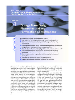 Dosage Form Design: Pharmaceutical and Formulation ...