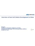 Overview of Fuel Cell Vehicle Development in China