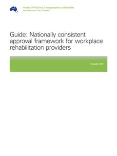Guide: Nationally consistent approval framework for ...