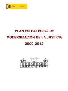 Plan Estrat&#233;gico de Modernizaci&#243;n 2009-2012 - …