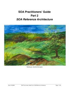 SOA Practitioners’ Guide Part 2