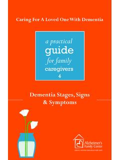 4 Dementia Stages, Signs &amp; Symptoms - Alzheimer’s Family ...