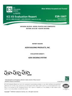 Most Widely Acceepted and Trusted - ICC Evaluation Service
