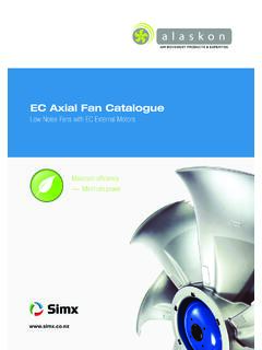 EC Axial Fan Catalogue - Simx