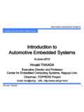 Introduction to Automotive Embedded Systems