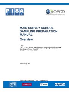 PISA MS Sampling - OECD.org