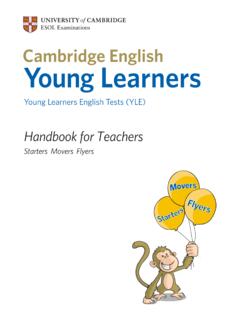 Handbook for Teachers - Cambridge Assessment English