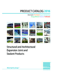2016 EMSEAL Product Catalog - tsiegroup.com