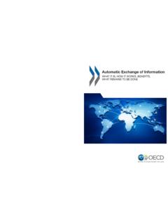 Automatic Exchange of Information - OECD.org