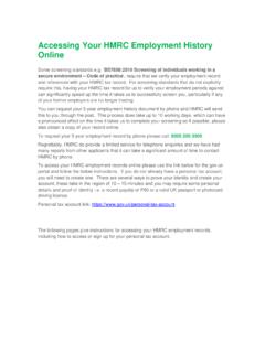 Accessing Your HMRC Employment History Online