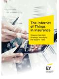 EY - The internet of things in insurance